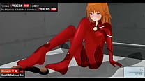 Uncensored Hentai Asuka Footjob