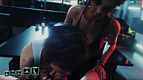 Cyberpunk 2077 Futanari Sex With Panam Palmer And Judy Alvarez   Cyber707x, 3Some, POV CumShot And CowGirl