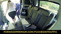 VIP SEX VAULT   Czech Redhead Babe Aralyn Gets Banged By Taxi Driver