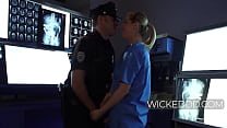 Horny Doctor Gives Oral To A Police Officer