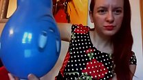 Hot Balloon Fetish Video Are You Ready To Cum On This Big Balloon?