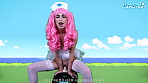 Camsoda   Delilah Day Cosplay As Nurse Joy From Pokémon Rides Sex Machine