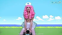 Camsoda   Delilah Day Cosplay As Nurse Joy From Pokémon Rides Sex Machine