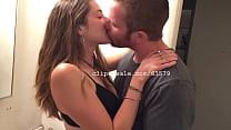 Sexy Couple Kissing