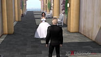 Young Bride Dreams Of Being Fucked By A Big Black Cock At A Wedding