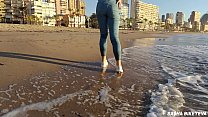 Risky Masturbation On A Public Beach In Benidorm. Fetish Wet Sneakers. The Girl Pees Beautifully In Jeans. Fingering. Russian Pornstar Sasha Bikeyeva