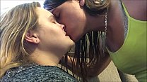 Two Horny Teens Gets Nasty Together While Left Home Alone Kissing And Hardcore Pussy Fucking