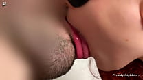 Cum Kissing For Hubby   Fan Came In My Mouth After Intense Sex