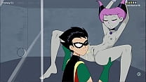 Eighteen Titans Episode 6   Jinx Pussy Training And Raven Big Gray Ass