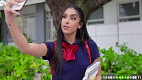 Claire Black Goes Over To Her Favorite Teachers House For Interracial Some Sex