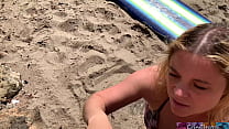 Lucky Surf Instructor Cums Inside MILF At The Beach To Get Back At The Husband For Cheating