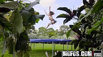 Mofos   Pervs On Patrol   Big Tit Babe Twerks On Trampoline Starring  Ivy Rose And Bambino