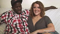 Mishy Snow Gets Her Pussy And Ass Fucked By A Big Black Cock.