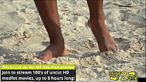 Giggles Tootsies Walk All Over The Sand And Get Super Dirty! Full Foot Fetish Movie @Beat2Feet!