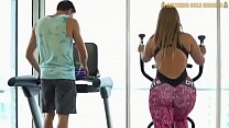 Venezuelan Big Booty Gold Digger Gets Fucked After A Workout