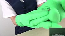 Handjob With Latex Gloves