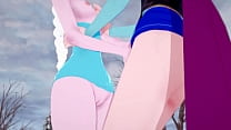 Lesbian Frozen   Anna Warms Elsa's Pussy