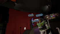 Buzz Lightyear Absolutely Fucks Multiple People At Once On Stage