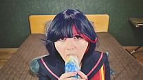 Ryuko Matoi Was Fucked By Naked Teacher In All Holes Until Anal Creampie   POV Cosplay Anime Spooky Boogie