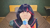 Ryuko Matoi Was Fucked By Naked Teacher In All Holes Until Anal Creampie   POV Cosplay Anime Spooky Boogie