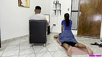 Beautiful Wife Massages Her Brother In Law While Her Husband Is Watching Tv