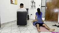 Beautiful Wife Massages Her Brother In Law While Her Husband Is Watching Tv