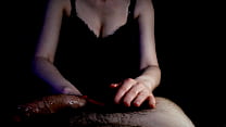 Perfect Milf Handjob In The Dark