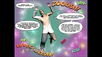 CRETACEOUS COCK 3D Gay Comic Story About Young Scientist Fucked By Hunky Primeva