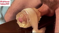 Dirty Talking Daddy Fucking Fleshlight And Moaning Until Huge Cum   Intense Shaking Orgasm