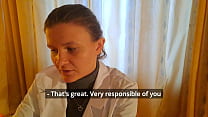 Young Russian Doctor Gave Me A Blowjob At The Appointment! (ASMR POV)