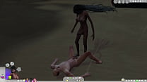 Sims 4 Shemale Ladyboy Whores Foot Fetish On Tropical Island Compilation