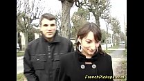 Cute French Teen Picked Up For Anal