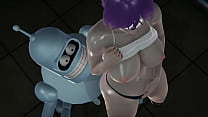 Futurama   Leela Gets Creampied By Bender   3D Porn