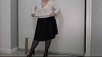 Mature Teacher At A Photo Shoot. Big Ass And Big Tits Behind The Scenes. PAWG In An Amateur Camera.